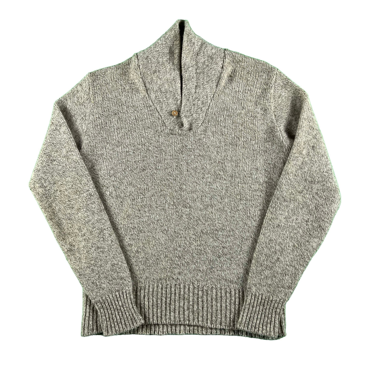 70s/80s REI Shawl Collar Sweater- L