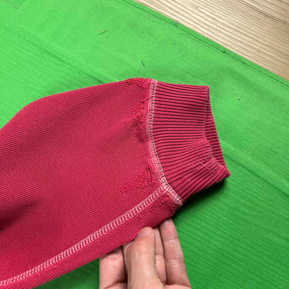 00s Eddie Bauer Dark Bubblegum Pink 1/4 Zip- L