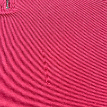 00s Eddie Bauer Dark Bubblegum Pink 1/4 Zip- L