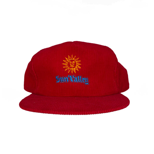 80s Sun Valley Corduroy Trucker Hat