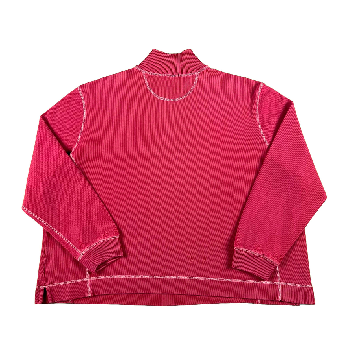 00s Eddie Bauer Dark Bubblegum Pink 1/4 Zip- L