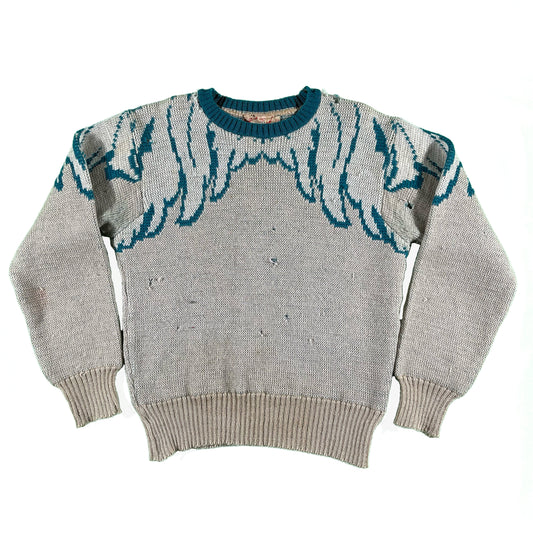 40s Jantzen Angel Wings Sweater- S