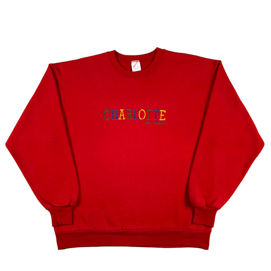 90s Charlotte North Carolina Sweatshirt- L