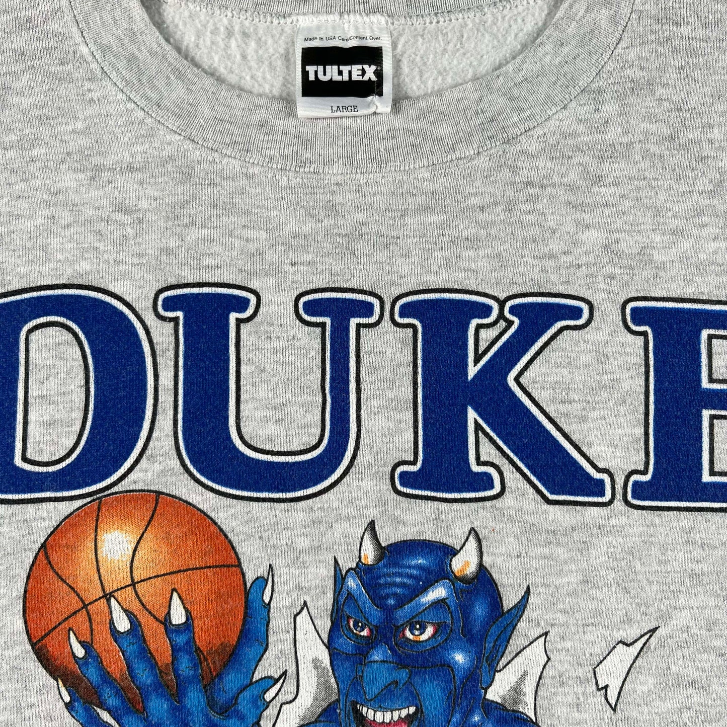 90s Duke Blue Devils Sweatshirt- M