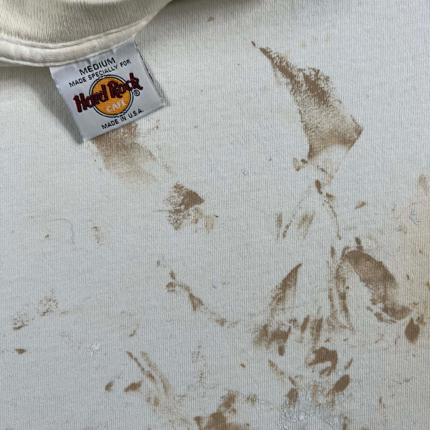 90s Hard Rock Cafe Orlando Painter's Tee- M