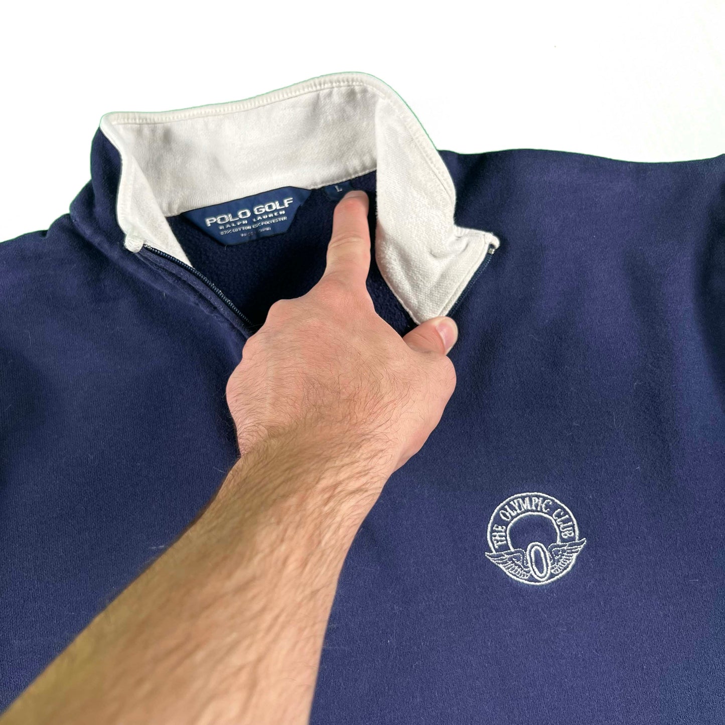 00s Polo Golf Ralph Lauren Olympic Club Sweatshirt- L