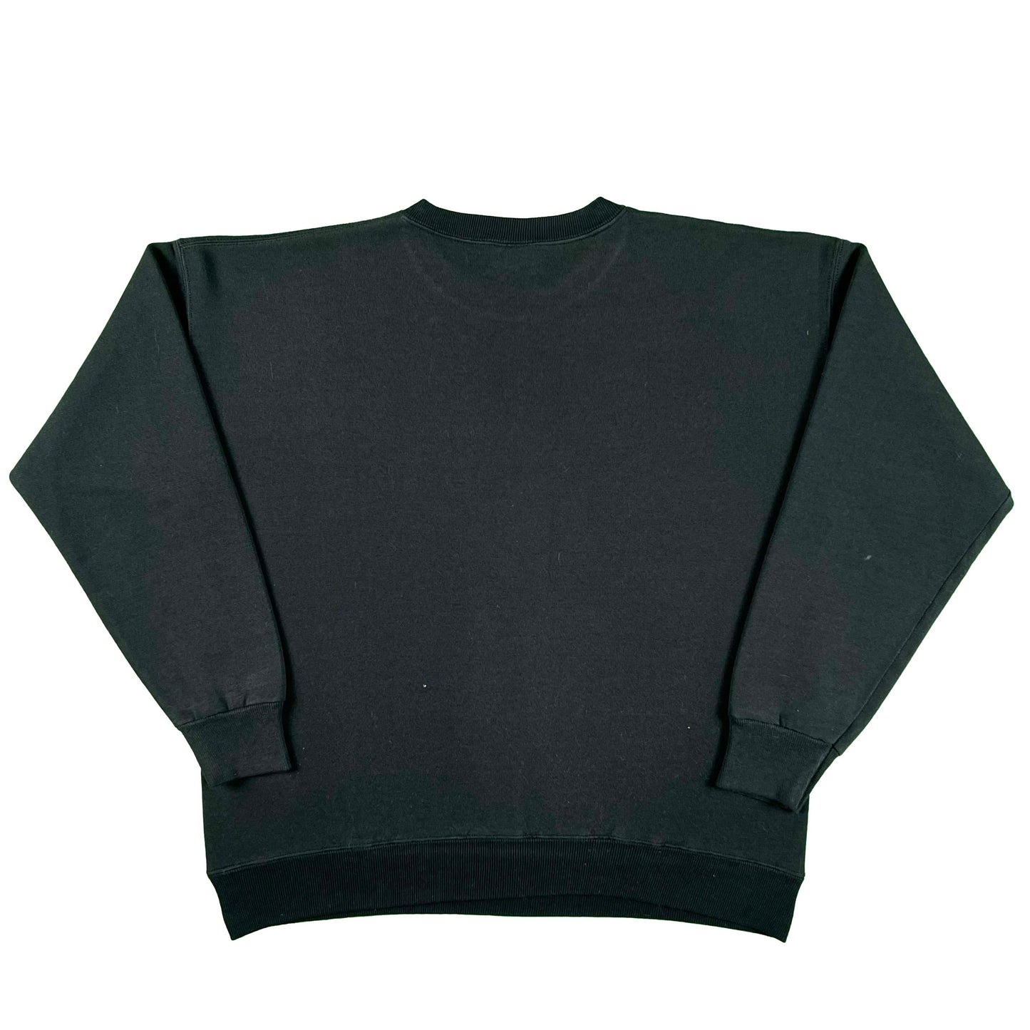 90s Faded Black Wolves Sweatshirt- XL