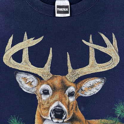 90s Deer Sweatshirt- XL