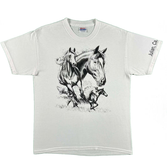 00s Julian California Horses Tee- M