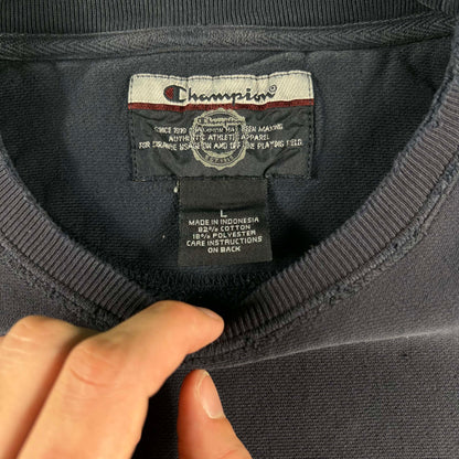 00s Western New England College Champion Reverse Weave- L