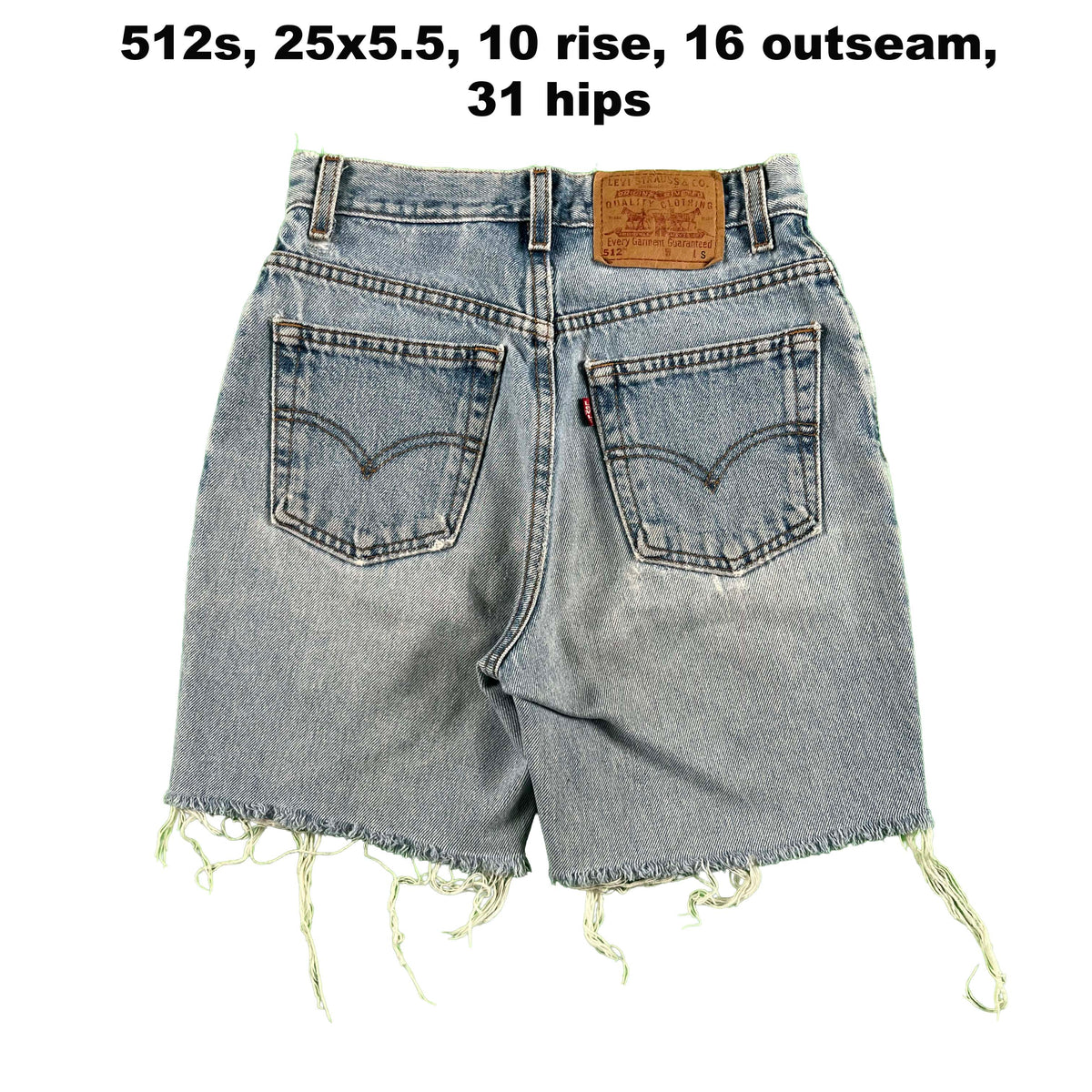 80s/90s Levi's Cut Off Denim Shorts- SELECT PAIR