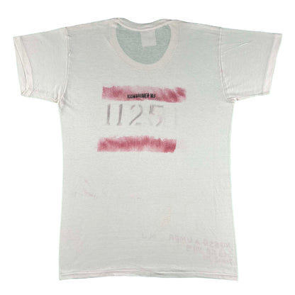 80s Stenciled Prison Military Tee- L