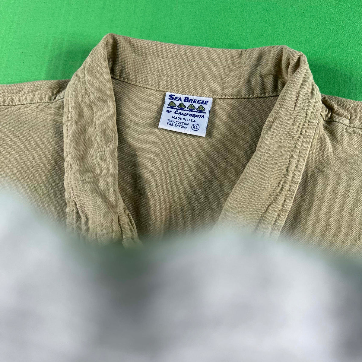 90s Sea Breeze of California Light Cotton Jacket- L