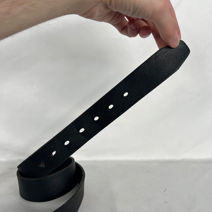 Eddie Bauer Black Leather Belt- 36"-40"