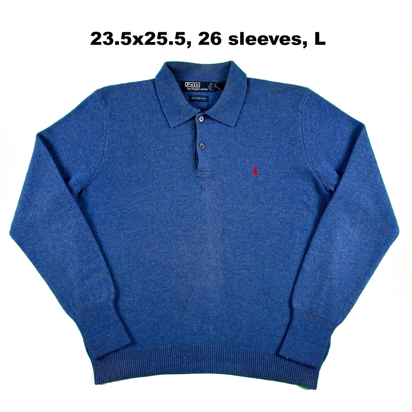 Vintage Polo Ralph Lauren Lambswool Collared Sweaters- SELECT KNIT