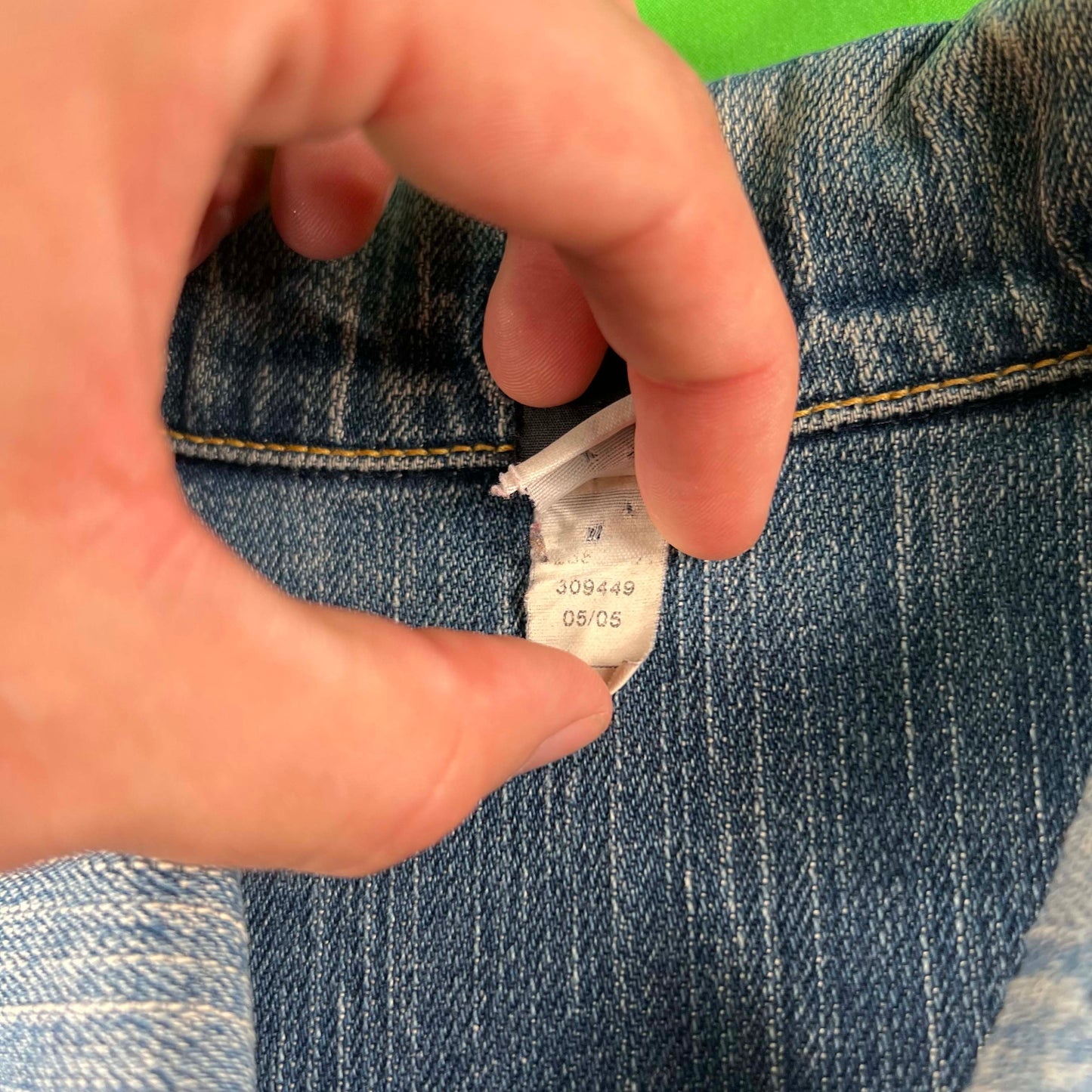 2005 Gap Denim Trucker Jacket- M