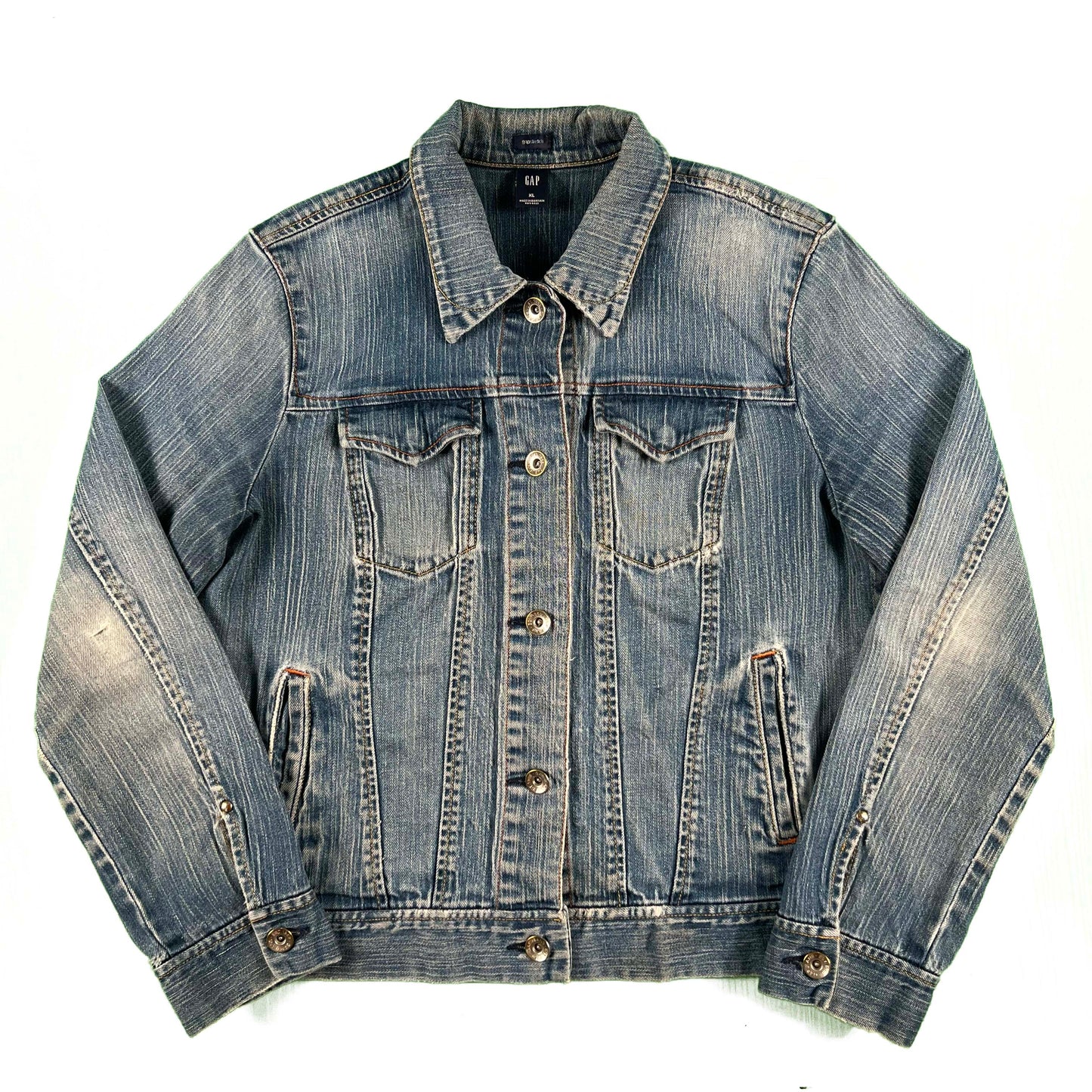 2005 Gap Denim Trucker Jacket- M