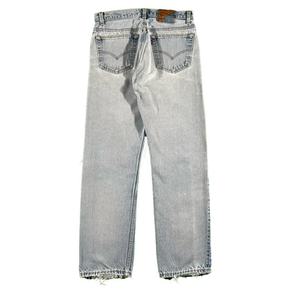 90s Distressed Levi's 501s- 30x28.5