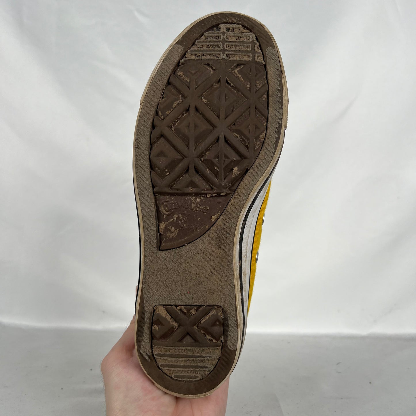 Golden Yellow Converse- M's 4.5, W's 6