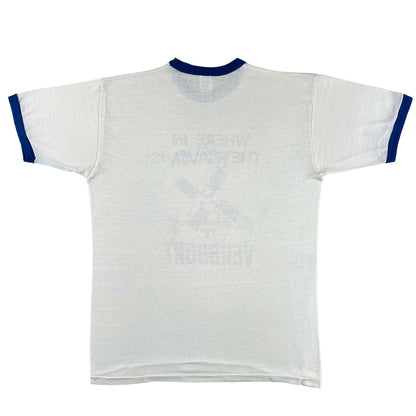 70s Where in the Heaven is Verboort Ringer Tee- M