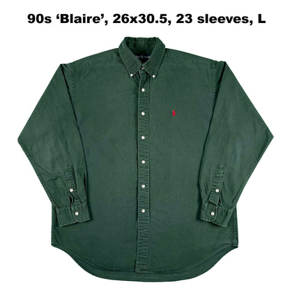 Vintage Ralph Lauren 100% Cotton Button Up Shirts- SELECT SHIRT