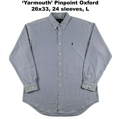 Vintage Ralph Lauren 100% Cotton Button Up Shirts- SELECT SHIRT