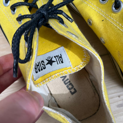 00s Lemon Yellow Converse- M's 4.5, W's 6