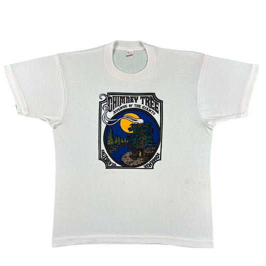 80s California Redwoods Chimney Tree Tee- M