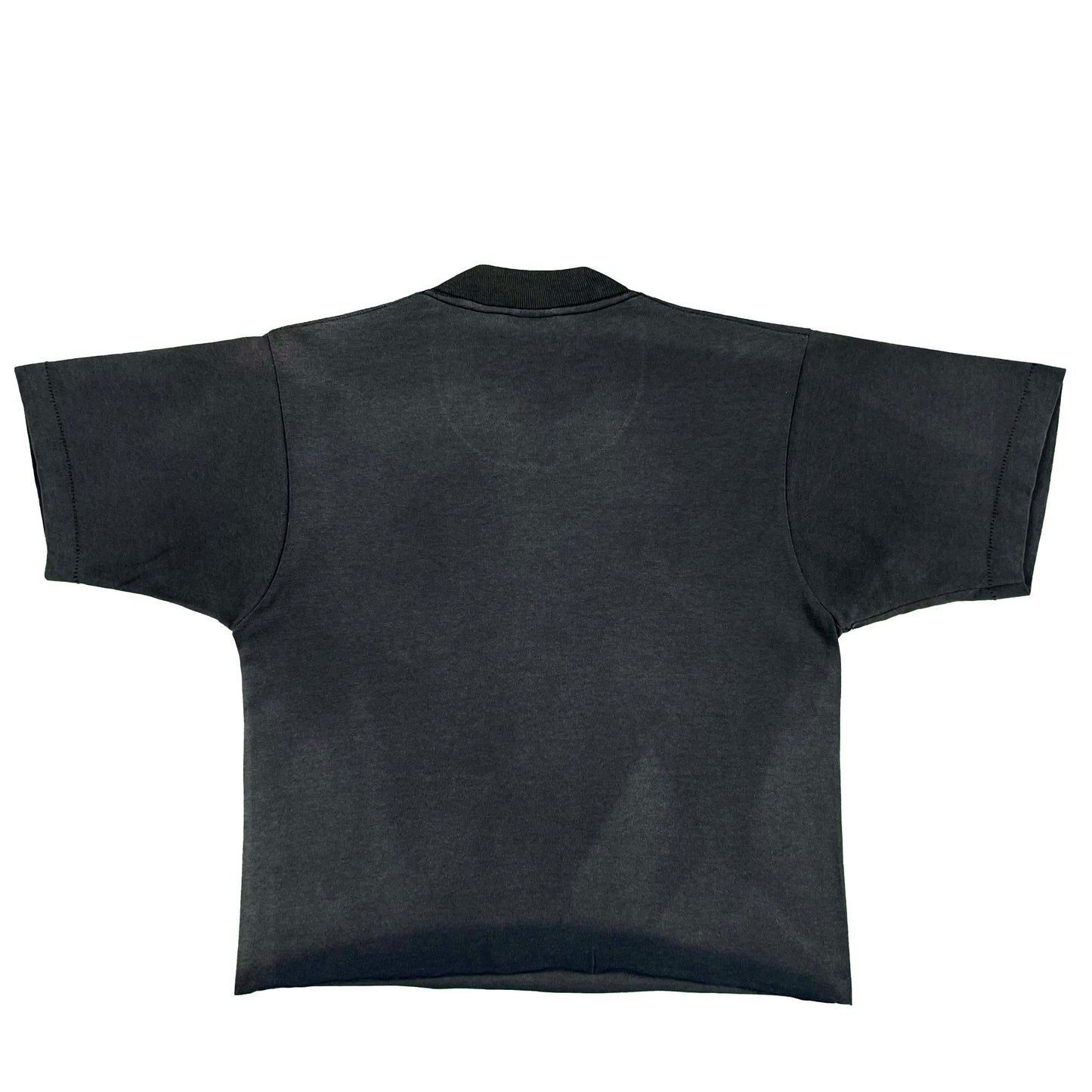 90s Sun Faded Black Espana Crop Tee- S