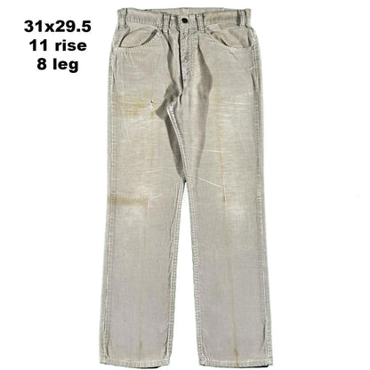 70s Levi's Straight Leg Corduroy Pants- SELECT PAIR