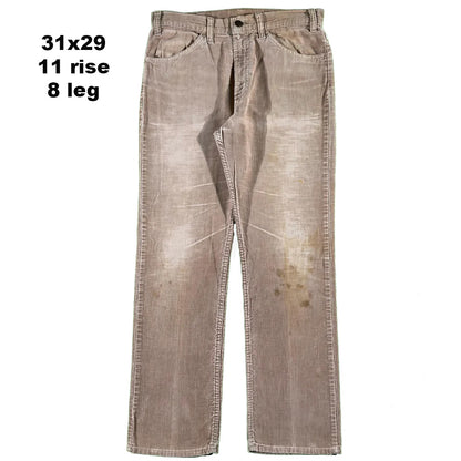 70s Levi's Straight Leg Corduroy Pants- SELECT PAIR