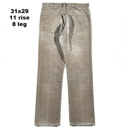 70s Levi's Straight Leg Corduroy Pants- SELECT PAIR
