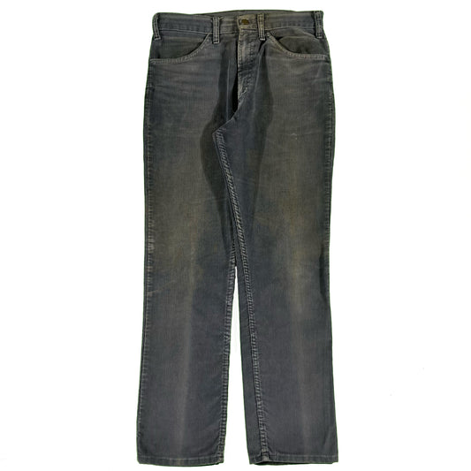 70s Sun Faded Navy Levi's Corduroy Pants- 31x30