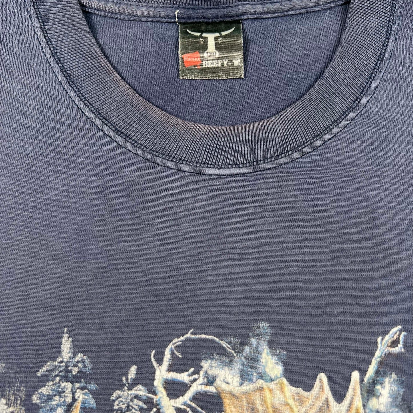 00s Sun Faded Moose Tee- M
