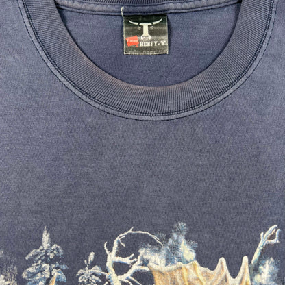 00s Sun Faded Moose Tee- M
