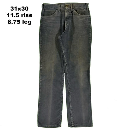 70s Levi's Straight Leg Corduroy Pants- SELECT PAIR