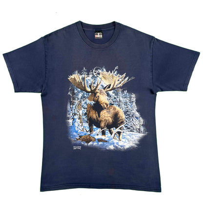 00s Sun Faded Moose Tee- M
