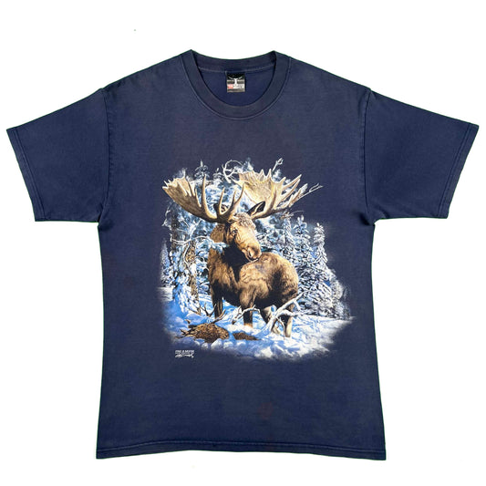 00s Sun Faded Moose Tee- M
