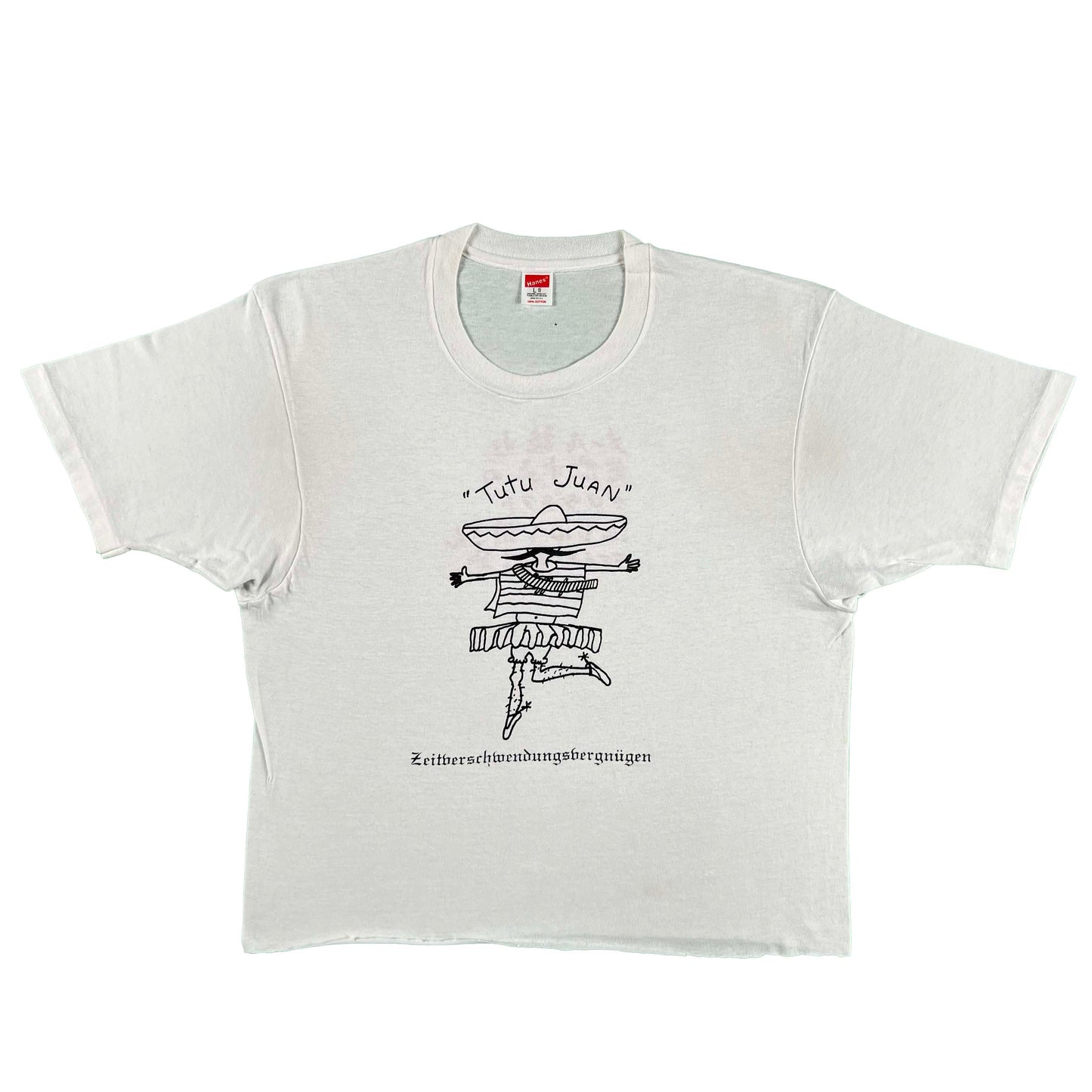 90s "Tutu Juan' Crop Tee- M