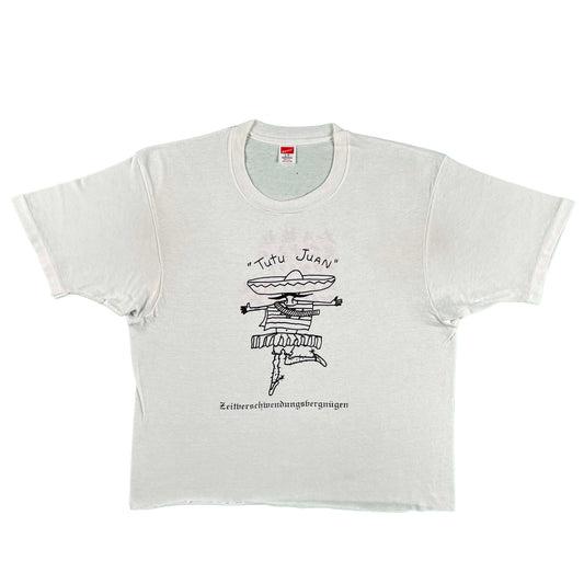 90s "Tutu Juan' Crop Tee- M