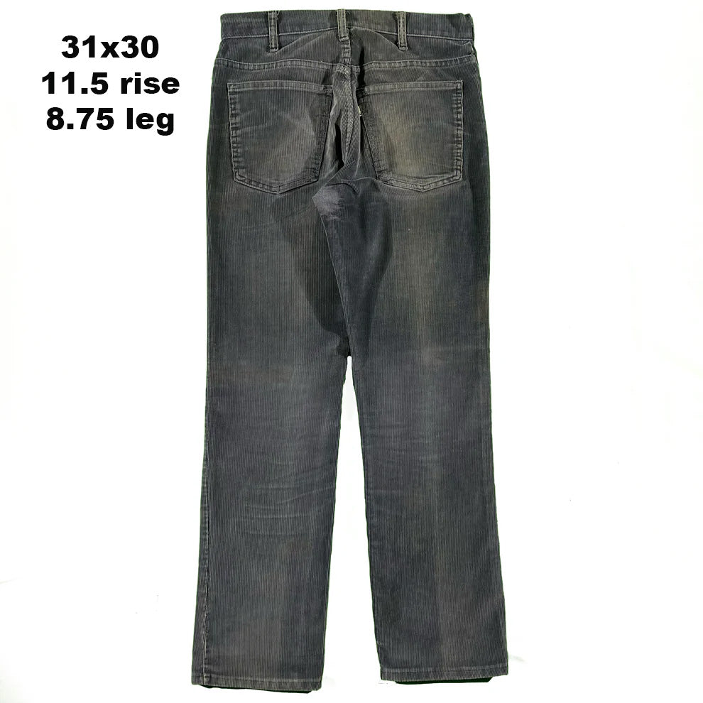 70s Levi's Straight Leg Corduroy Pants- SELECT PAIR