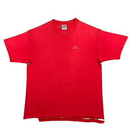 00s Sun Faded & Safety Pinned Grandson Tee- L