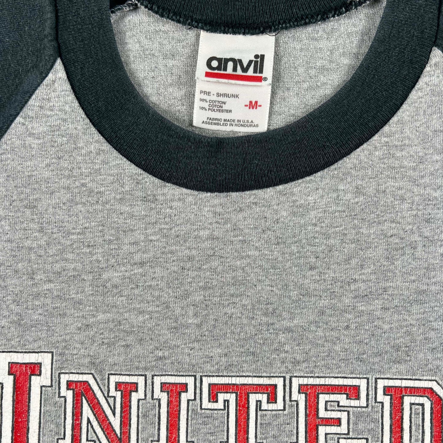 00s Fight Racism Baseball Tee- M