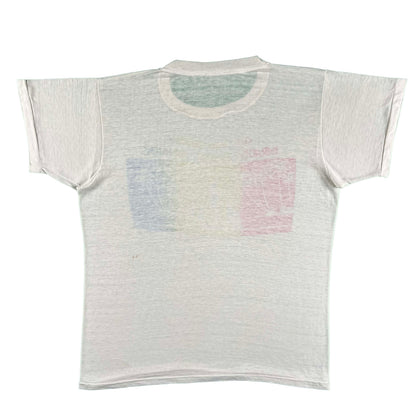 60s Paper Thin Paradise Island Bahamas Club Tee- M