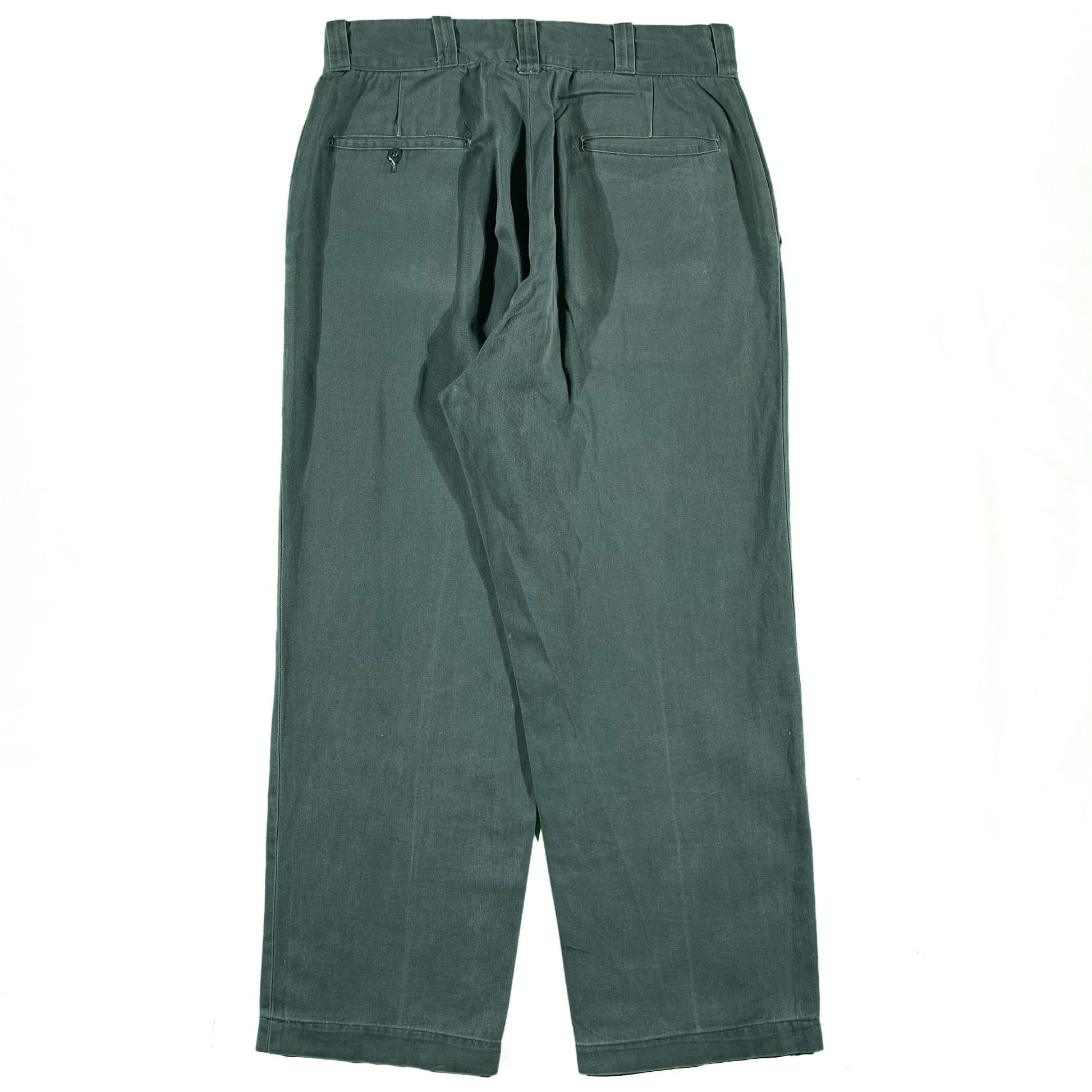 70s Big Mac Cotton Work Pants- 31x27.5 – Plum Garments