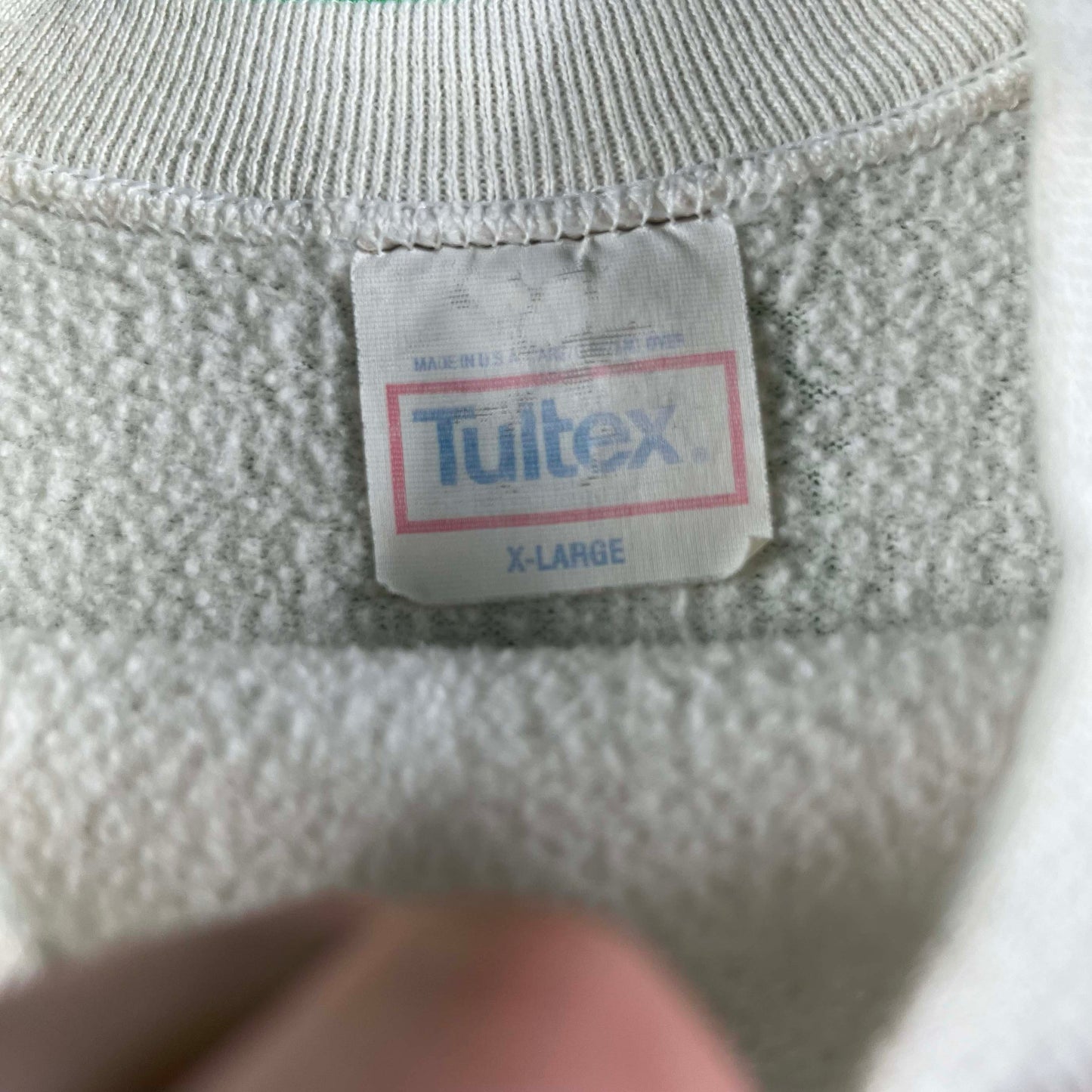 80s Snowy New Hampshire Scene Sweatshirt- XL