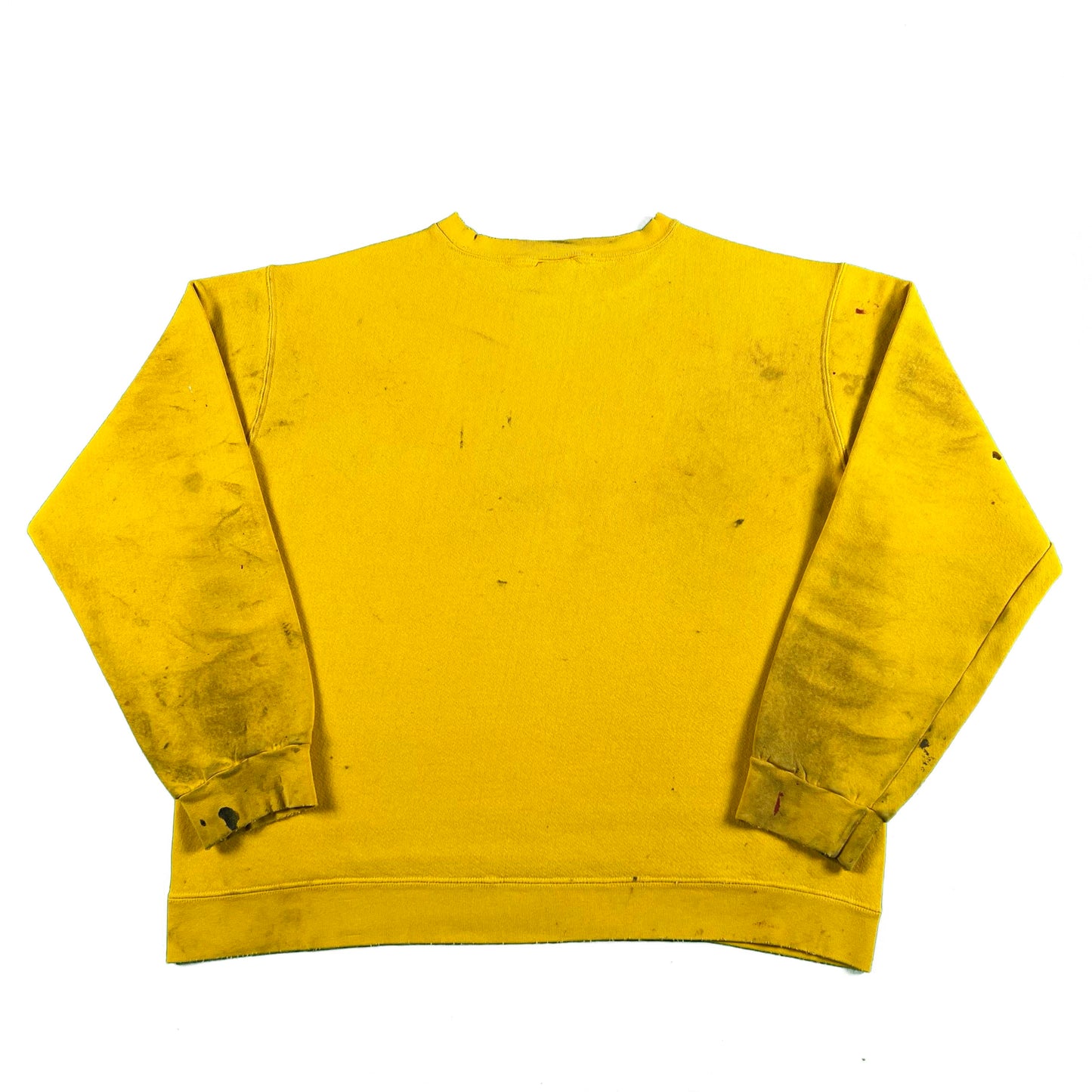 90s Nike Golden Yellow Painter's Sweatshirt- XL