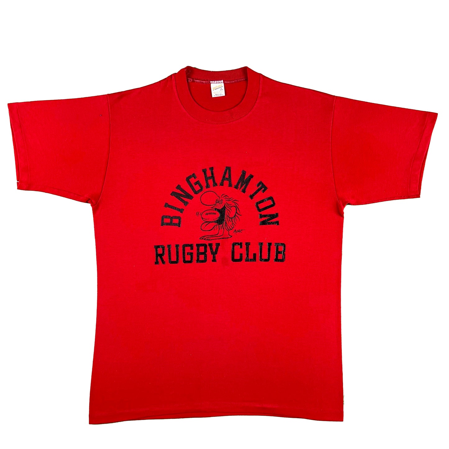 70s Binghamton Rugby Club Tee- M