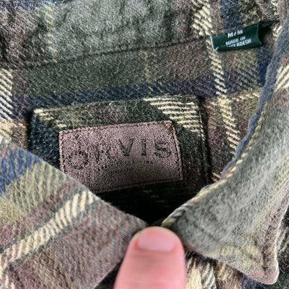 00s Orvis Heavyweight Cotton Charm Flannels w Pockets- SELECT SHIRT