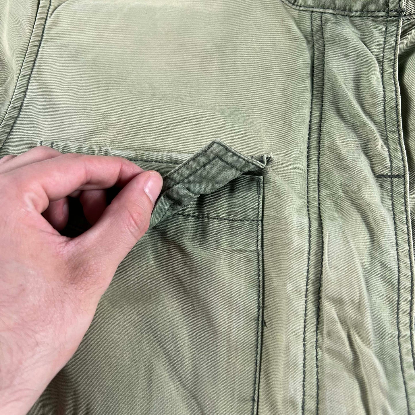 00s Gap Sun Faded Lightweight Cotton Jacket- M